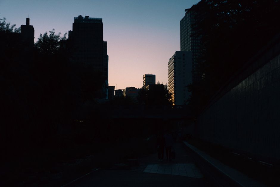 Seoul city wall trail sunset - Seoul Lifestyle